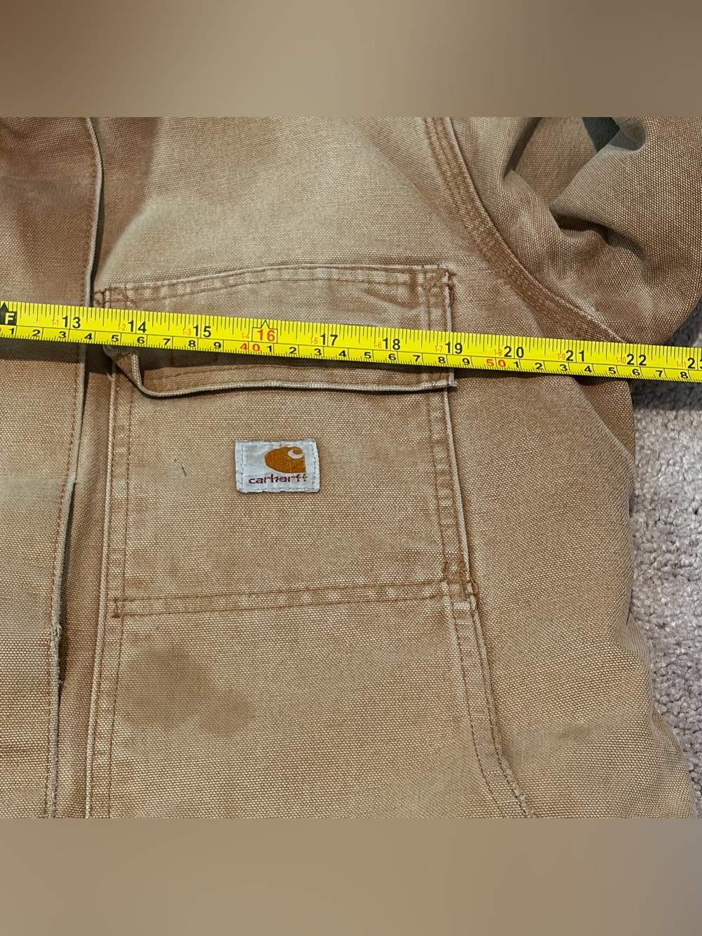 Carhartt Arctic Jacket Brown Quilt Lined Women’s Size Small Regular WC026 BRN - Picture 14 of 15